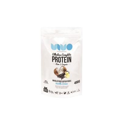 Vivo Organic Alkaline Complete Plant Protein Vanilla Creme 400g